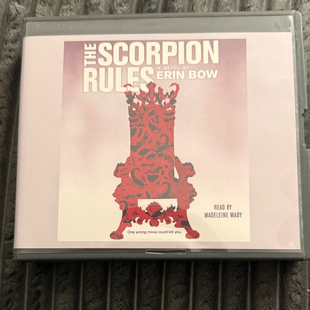 The Scorpion Rules (Audiobook CD) - Pink/Red Cover